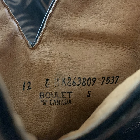 🔥BOULET MEN’S TWO-TONE WESTERN LEATHER BOOTS🔥 - Picture 12 of 15